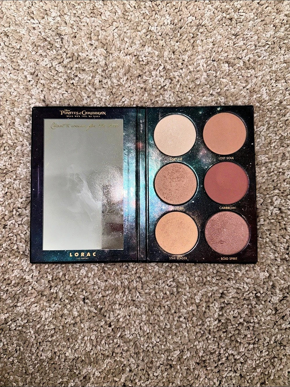Lorac Pirates of the Caribbean Dead Men Tell No Tales Eyeshadow Palette